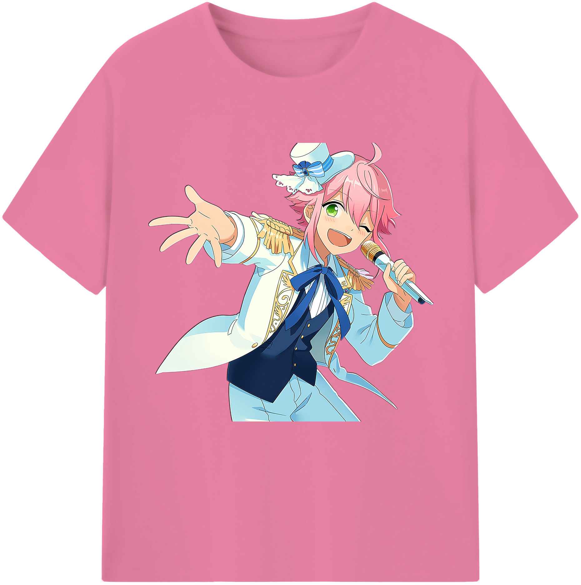 （画像用） あんさんぶるスターズ! Ensemble Stars 綿100％半袖Tシャツ（フロントプリント）